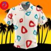 Toad Super Mario Bros For Men And Women In Summer Vacation Button Up Hawaiian Shirt