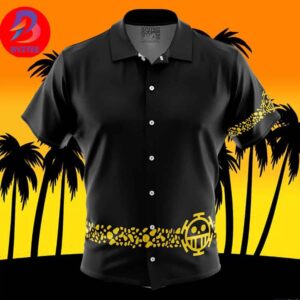 Trafalgar Punk Hazard One Piece For Men And Women In Summer Vacation Button Up Hawaiian Shirt