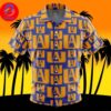 Typhlosion Pattern Pokemon For Men And Women In Summer Vacation Button Up Hawaiian Shirt