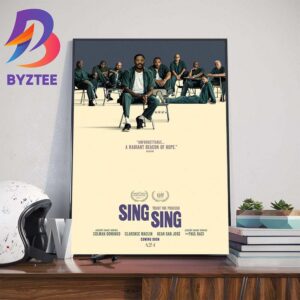 Unforgettable A Radiant Beacon Of Hope Sing Sing Official Poster Wall Decor Poster Canvas
