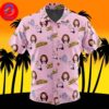 Umbreon Pattern Pokemon For Men And Women In Summer Vacation Button Up Hawaiian Shirt