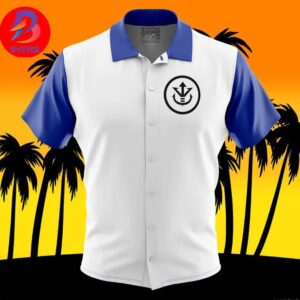 Vegeta Dragon Ball For Men And Women In Summer Vacation Button Up Hawaiian Shirt