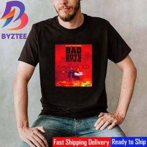 Will Smith And Martin Lawrence In Bad Boys Ride Or Die Cinemark XD Official Poster Classic T-Shirt