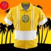 Yellow Ranger Mighty Morphin Power Rangers For Men And Women In Summer Vacation Button Up Hawaiian Shirt