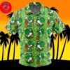 Yoshikage Kira Killer Queen Jojo?s Bizarre Adventure For Men And Women In Summer Vacation Button Up Hawaiian Shirt