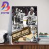 Rats Reign Florida Panthers 2024 Stanley Cup Champions Wall Decor Poster Canvas