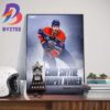 2024 Stanley Cup Finals MVP Conn Smythe Trophy Winner Is Connor McDavid Wall Decor Poster Canvas
