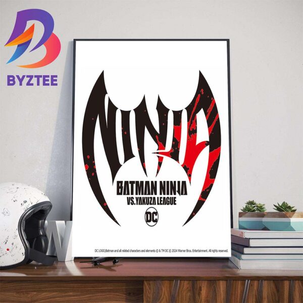 Batman Ninja Vs Yakuza League Of DC Movie Wall Decor Poster Canvas