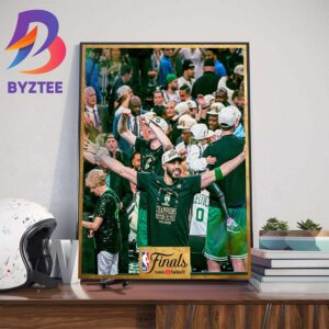 Congratulations To Boston Celtic Jayson Tatum Is An NBA Champions 2024 Wall Decor Poster Canvas