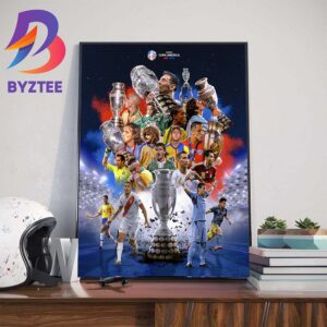 Conmebol Copa America USA 2024 Official Poster For More Moments Of Champions Wall Decor Poster Canvas