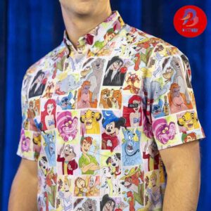 Disney 100 Drawn To Life RSVLTS For Men And Women Hawaiian Shirt