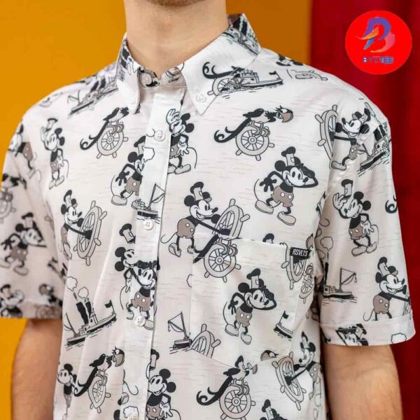 Disney 100 Steamboat Mickey RSVLTS For Men And Women Hawaiian Shirt