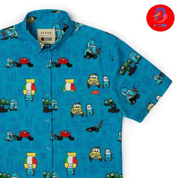 Disney And Pixar Cars Pit Stop RSVLTS For Men And Women Hawaiian Shirt