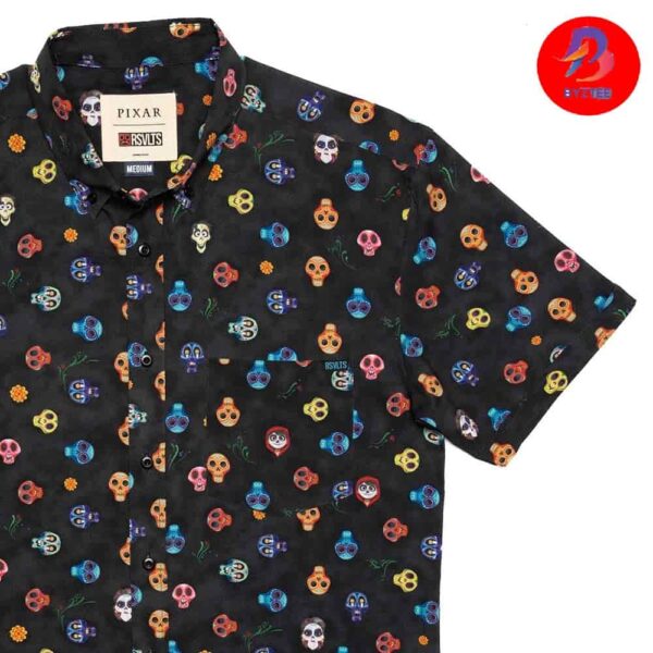 Disney And Pixar Coco Calavera RSVLTS For Men And Women Hawaiian Shirt