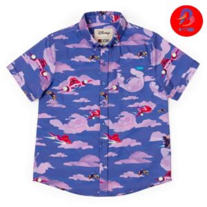 Disney Lilo Stitch Nobody Gets Left Behindyouth RSVLTS For Men And Women Hawaiian Shirt