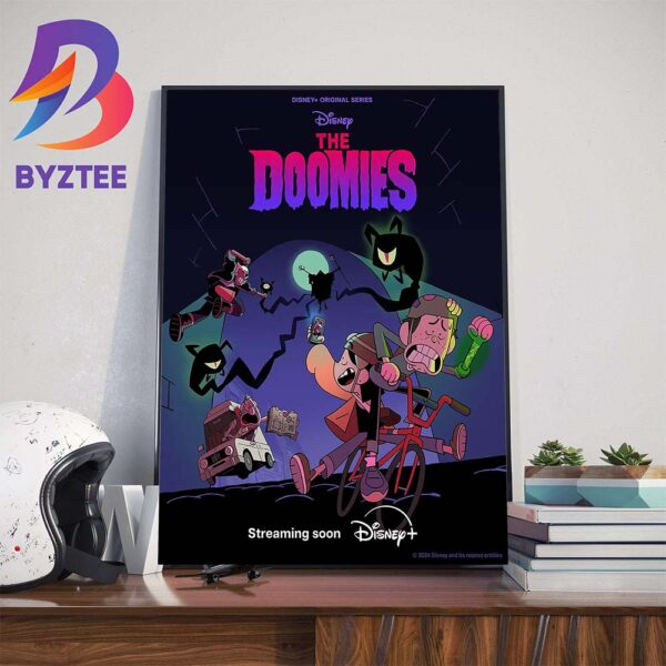 Disney Original Series The Doomies Official Poster Wall Decor Poster Canvas