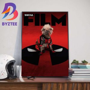 Dogpool Total Film Magazine Cover Wall Decor Poster Canvas
