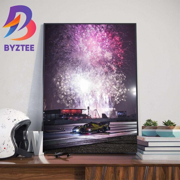 FIA World Endurance Championship 24 Hours Of Le Mans Wall Decor Poster Canvas