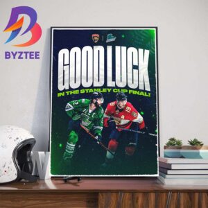 Florida Everblades Good Luck Florida Panthers In The 2024 Stanley Cup Final Wall Decor Poster Canvas