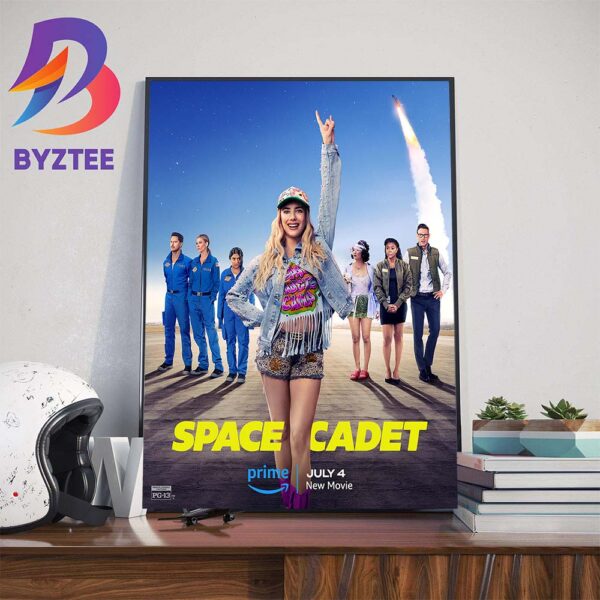 Houston Has A New Problem Space Cadet Official Poster July 4th 2024 Wall Decor Poster Canvas