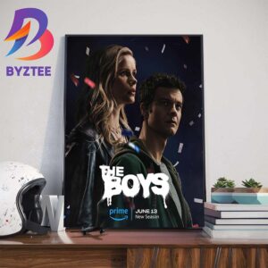 Hughie And Annie In The Boys Season 4 June 13th 2024 Wall Decor Poster Canvas