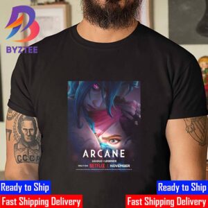 League Of Legends Arcane Season 2 Official Poster Classic T-Shirt