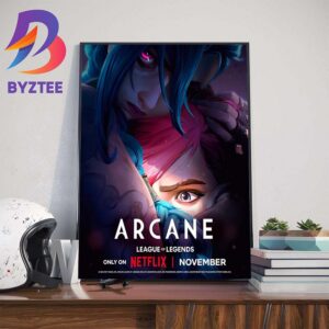 League Of Legends Arcane Season 2 Official Poster Wall Decor Poster Canvas