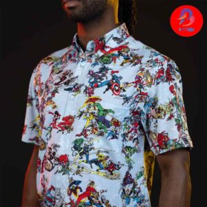 Marvel 85th Anniversary There Goes My Hero RSVLTS For Men And Women Hawaiian Shirt