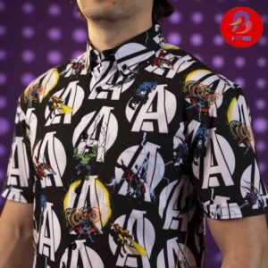 Marvel Avengers A Is For Avengers RSVLTS For Men And Women Hawaiian Shirt