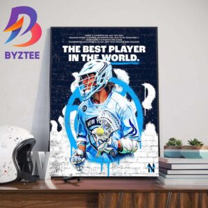 New York Atlas Jeff Teat Is The Best Player In The World Wall Decor Poster Canvas