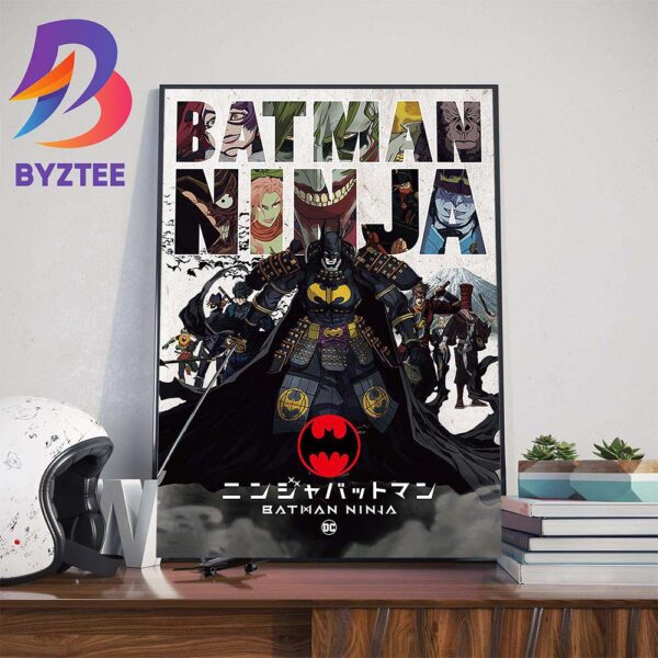Official Poster Batman Ninja 2 Vs Yakuza League Of DC Wall Decor Poster Canvas