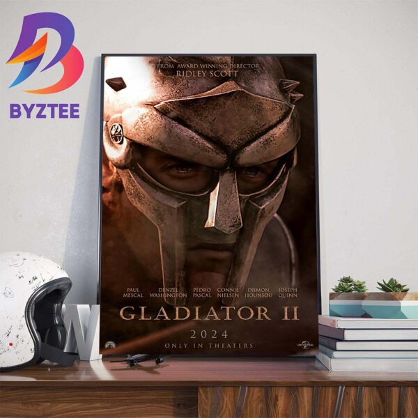 Official Poster Gladiator 2 Movie Wall Decor Poster Canvas