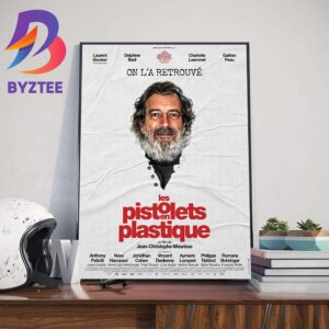 Official Poster Les Pistolets En Plastique Plastic Guns Wall Decor Poster Canvas