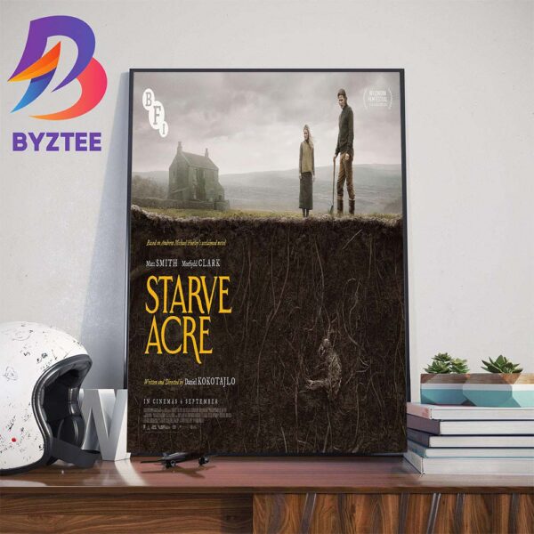 Official Poster Starve Acre With Starring Matt Smith And Morfydd Clark Wall Decor Poster Canvas