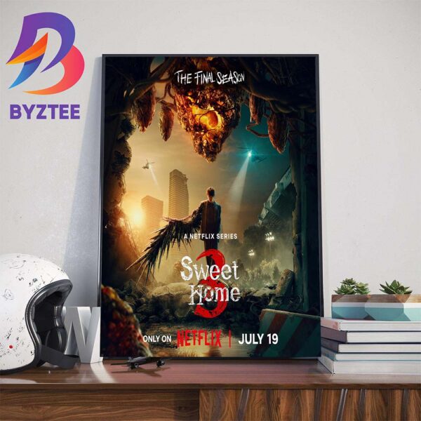 Official Poster Sweet Home 3 The Final Season Wall Decor Poster Canvas