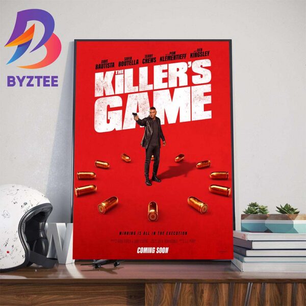 Official Poster The Killers Game Winning Is All In The Execution Wall Decor Poster Canvas
