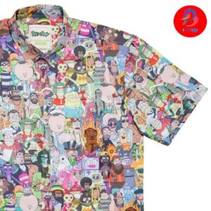 Rick And Morty Interdimensional Mashup RSVLTS For Men And Women Hawaiian Shirt