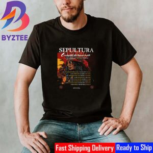 Sepultura Celebrating Life Through Death Latin America Farewell Tour 2024 Classic T-Shirt