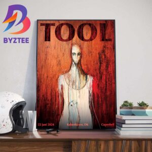 TOOL effing TOOL A Limited Merch Poster At Copenhell Copenhagen DK June 22th 2024 Wall Decor Poster Canvas