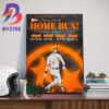 Tennessee Volunteers Baseball Wins First NCAA Mens College World Series National Champions Title Wall Decor Poster Canvas