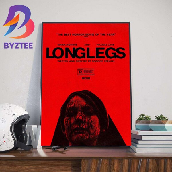 The Best Horror Movie Of The Year Longlegs New Poster Movie Wall Decor Poster Canvas