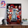 Time To Hunt 2024 Stanley Cup Champions Are Florida Panthers For The First Time In Franchise History Wall Decor Poster Canvas