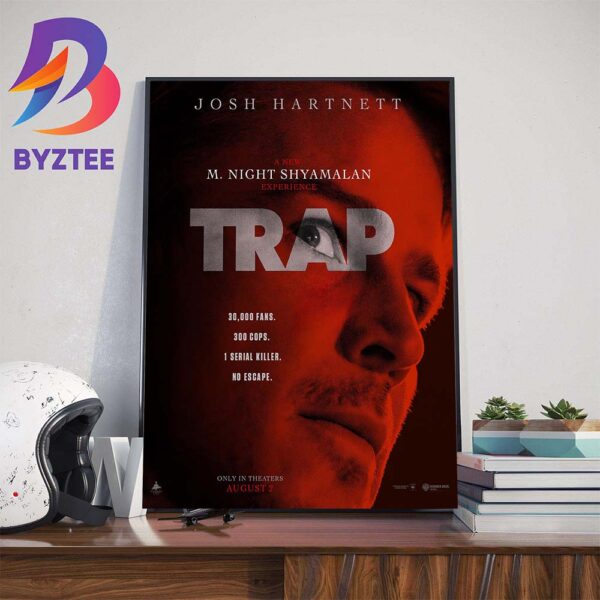 A New M Night Shyamalan Experience Trap Official Poster Wall Decor Poster Canvas