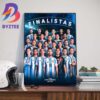 Argentina Are Through To The Finals Of Copa America 2024 Home Decorations Poster Canvas