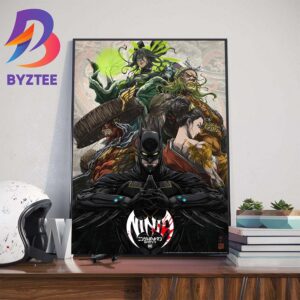 Batman Ninja Vs Yakuza League Official Poster Movie Wall Decor Poster Canvas