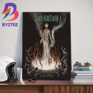 Black Hole Deity Profane Geometry Wall Decor Poster Canvas