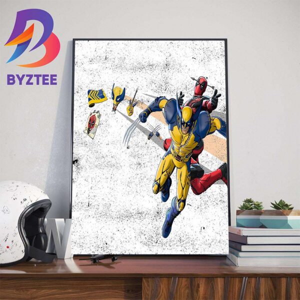 Fortnite x Deadpool And Wolverine For Fortnite Skins Home Decor Poster Canvas
