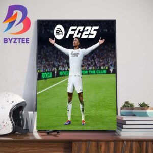 Jude Bellingham Is The EA Sports FC 25 Standard Edition Cover Star Wall Decor Poster Canvas