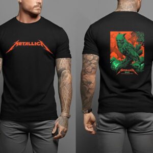 Metallica M72 World Tour M72 Warsaw Poster At PGE Narodowy Warsaw Poland July 5th and 7th 2024 Two Sided Classic T-Shirt