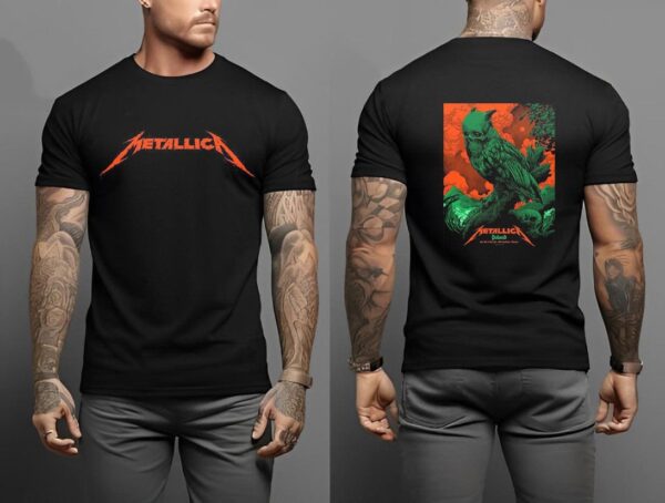 Metallica M72 World Tour M72 Warsaw Poster At PGE Narodowy Warsaw Poland July 5th and 7th 2024 Two Sided Classic T-Shirt
